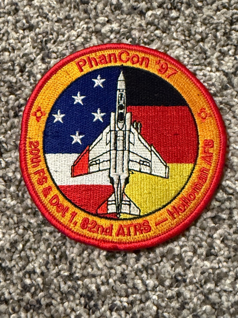20th FS Fighter Squadron Holloman PhanCon 1997 patch F-4 Phantom Air Force Base